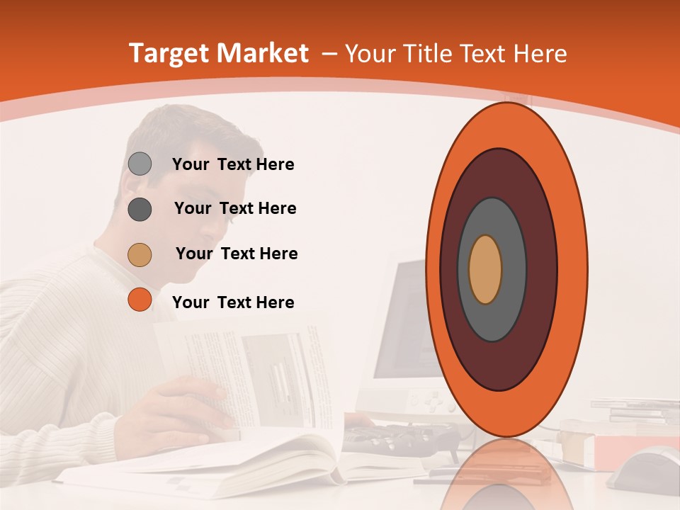 Stockphotograph Concentration Working PowerPoint Template