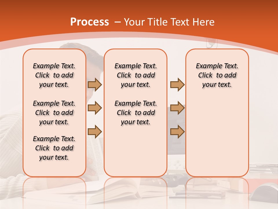 Stockphotograph Concentration Working PowerPoint Template