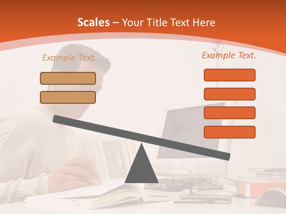 Stockphotograph Concentration Working PowerPoint Template
