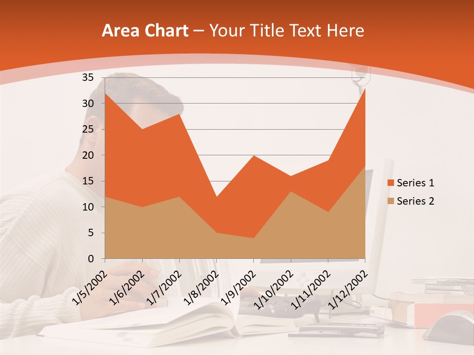 Stockphotograph Concentration Working PowerPoint Template