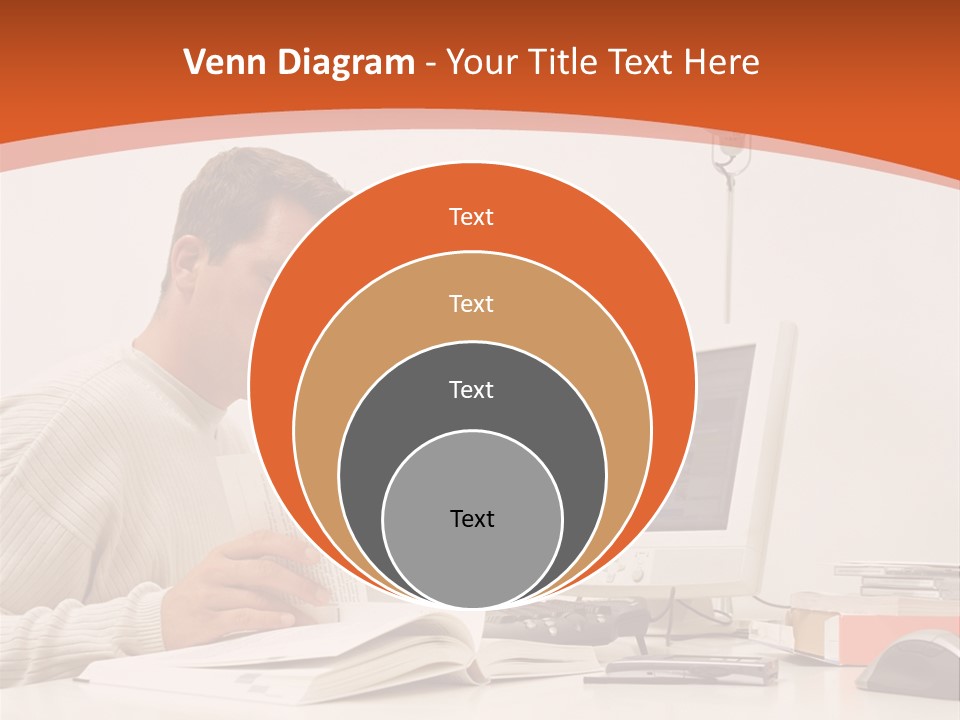 Stockphotograph Concentration Working PowerPoint Template