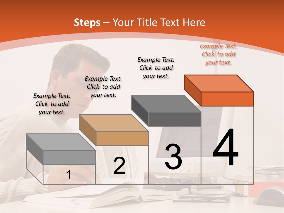 Stockphotograph Concentration Working PowerPoint Template