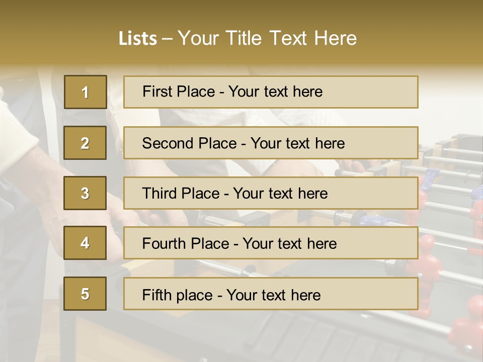 Positive Playing Wallmurals PowerPoint Template