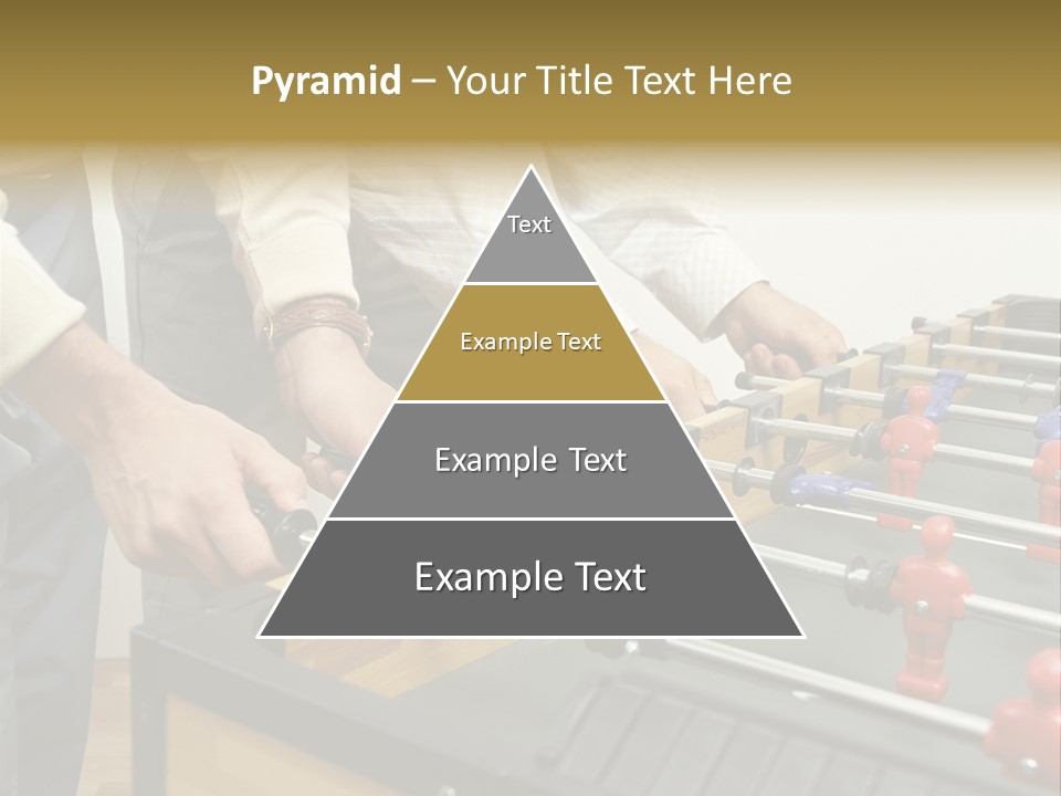 Positive Playing Wallmurals PowerPoint Template