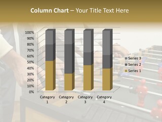 Positive Playing Wallmurals PowerPoint Template