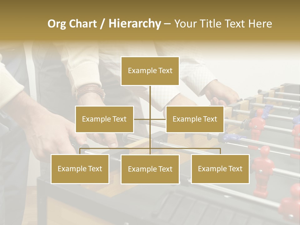 Positive Playing Wallmurals PowerPoint Template