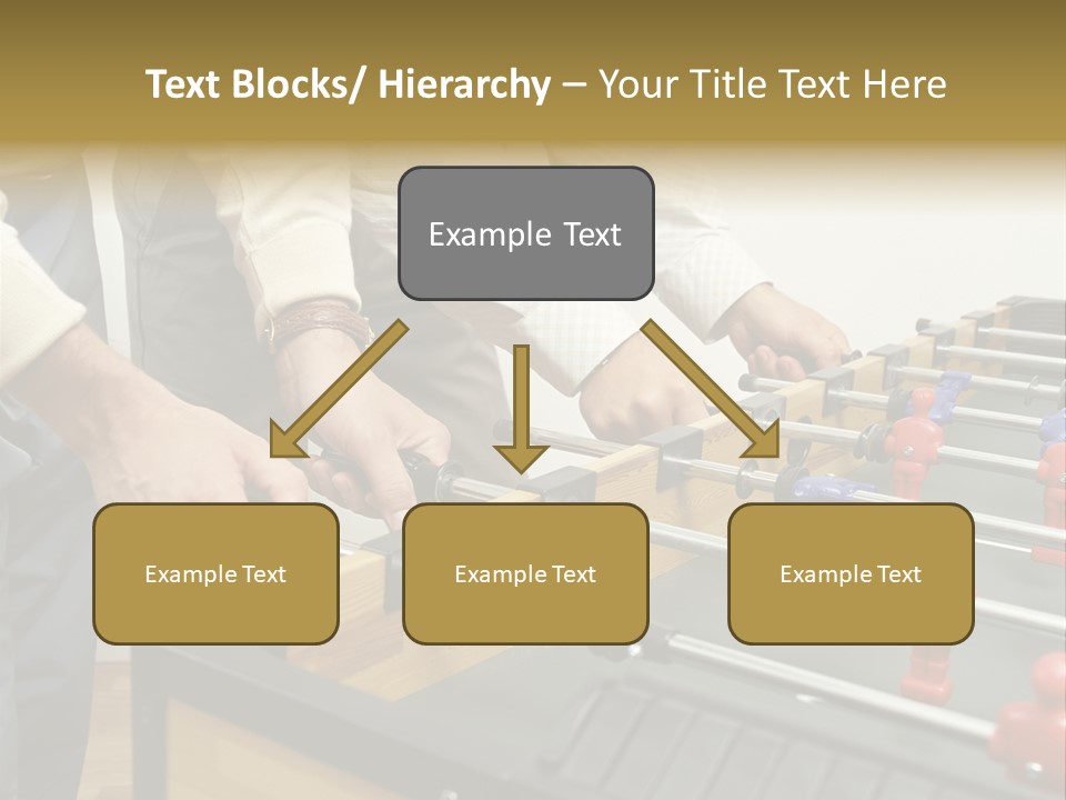 Positive Playing Wallmurals PowerPoint Template