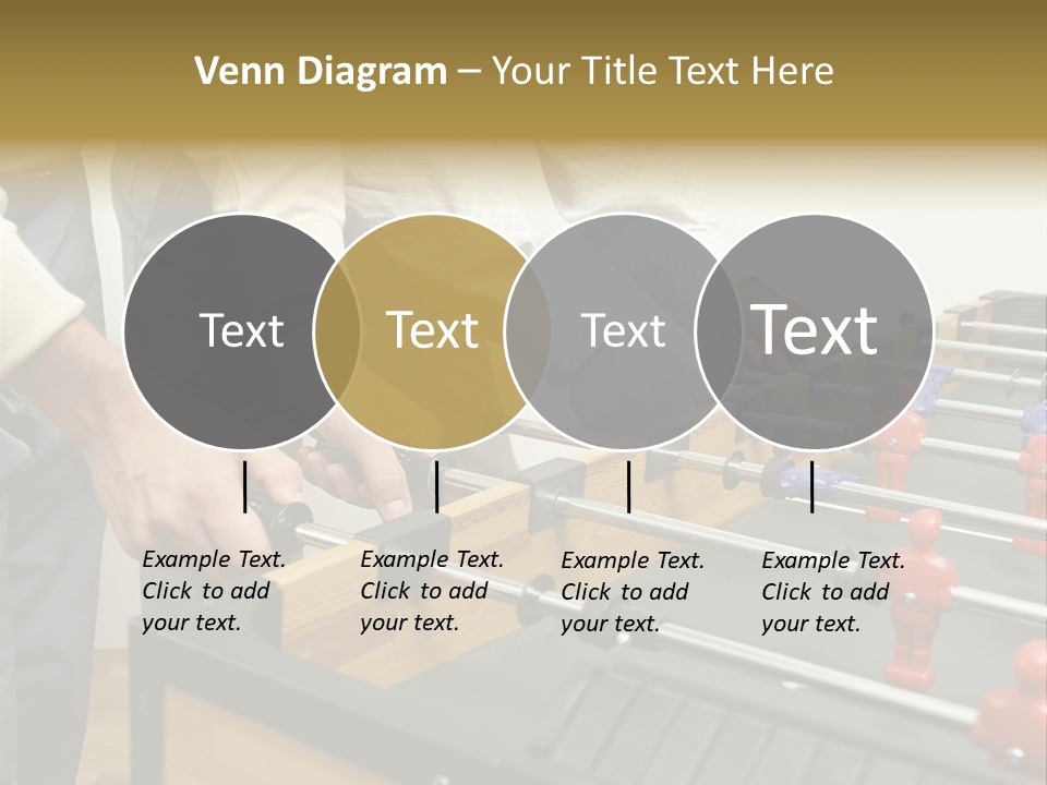 Positive Playing Wallmurals PowerPoint Template