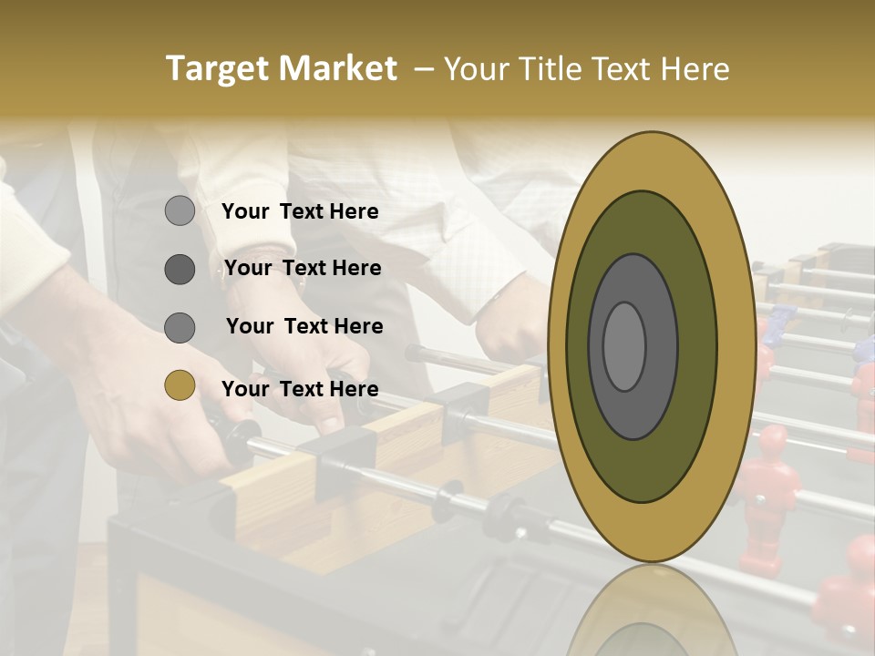 Positive Playing Wallmurals PowerPoint Template