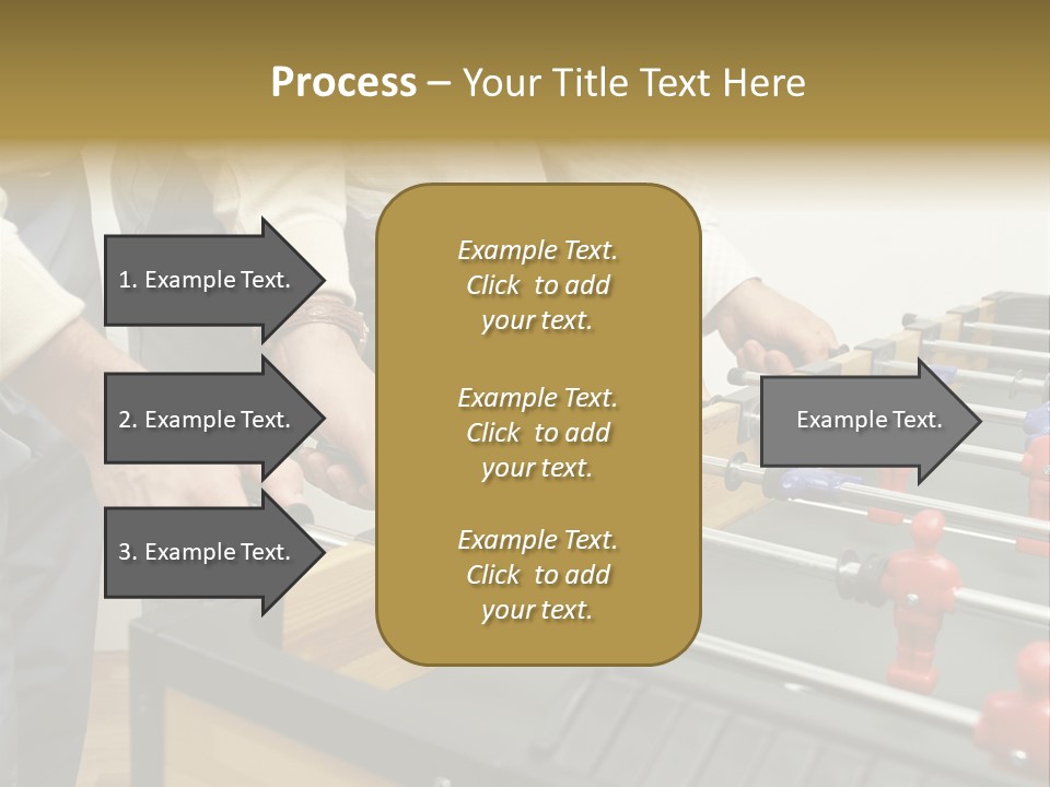Positive Playing Wallmurals PowerPoint Template