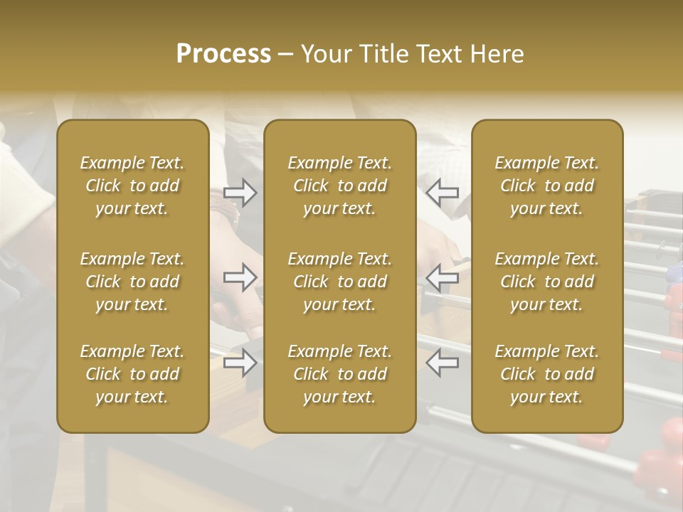 Positive Playing Wallmurals PowerPoint Template