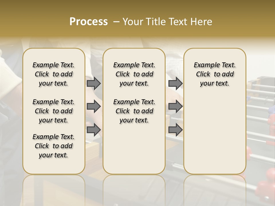 Positive Playing Wallmurals PowerPoint Template