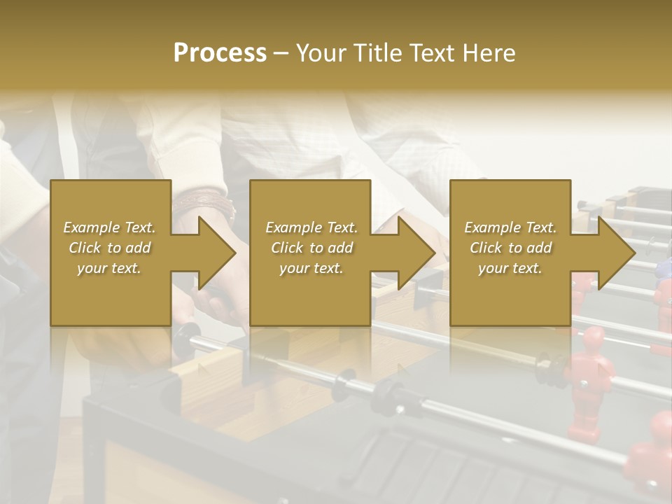 Positive Playing Wallmurals PowerPoint Template
