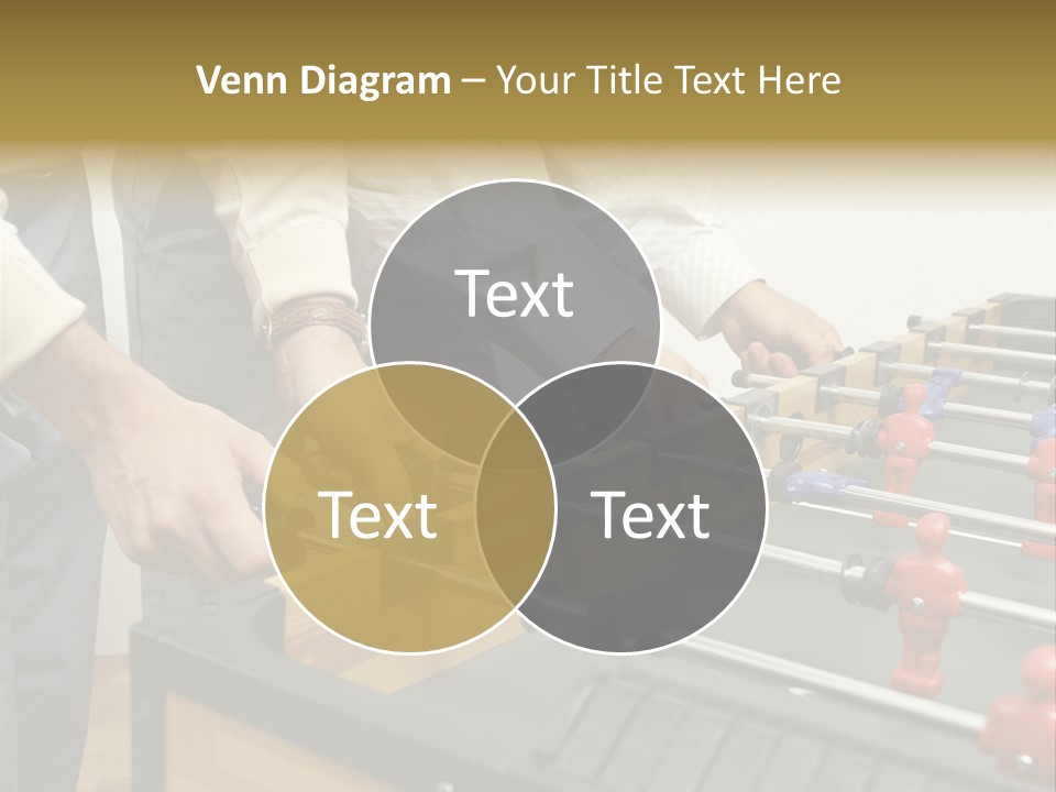Positive Playing Wallmurals PowerPoint Template