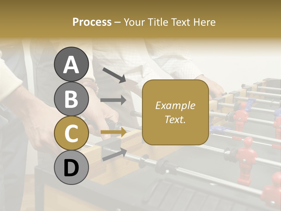 Positive Playing Wallmurals PowerPoint Template