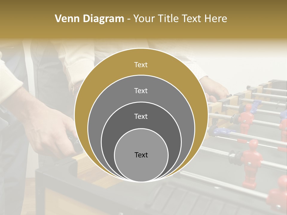 Positive Playing Wallmurals PowerPoint Template