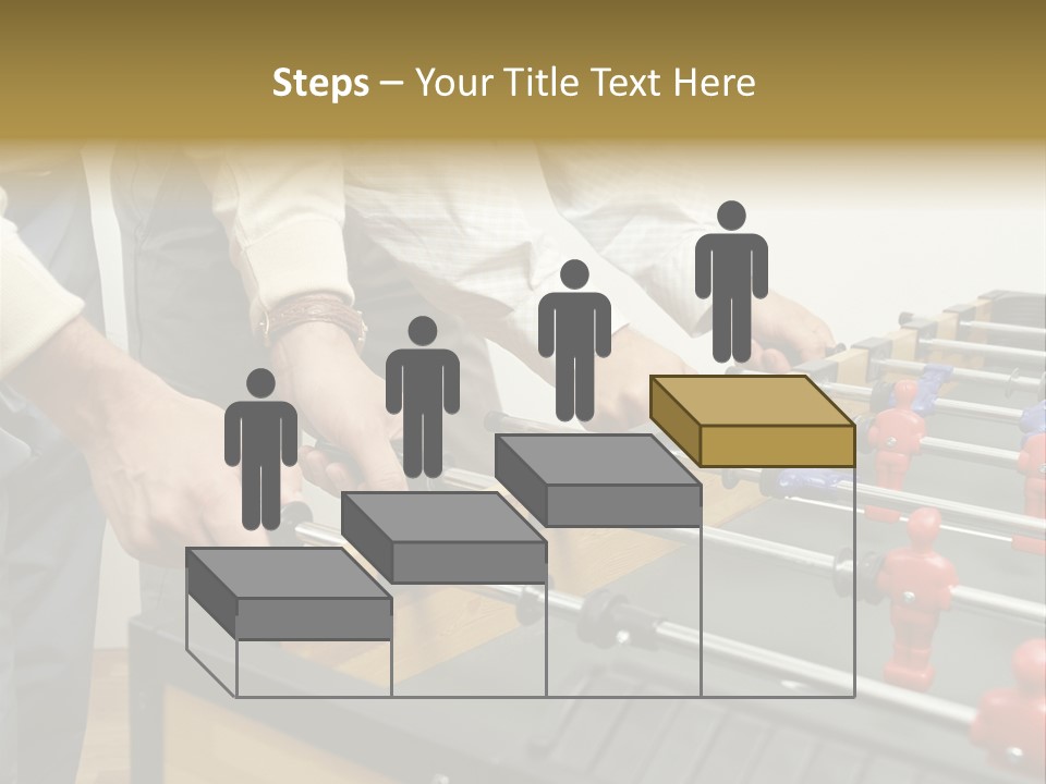 Positive Playing Wallmurals PowerPoint Template