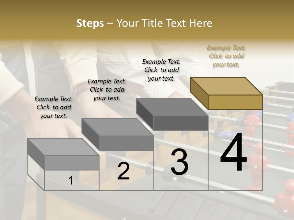 Positive Playing Wallmurals PowerPoint Template