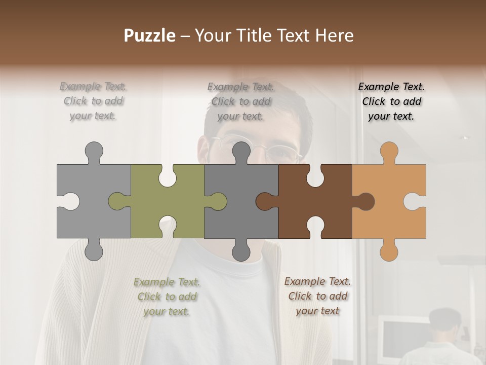 Young Royaltyfreephoto Royaltyfree PowerPoint Template