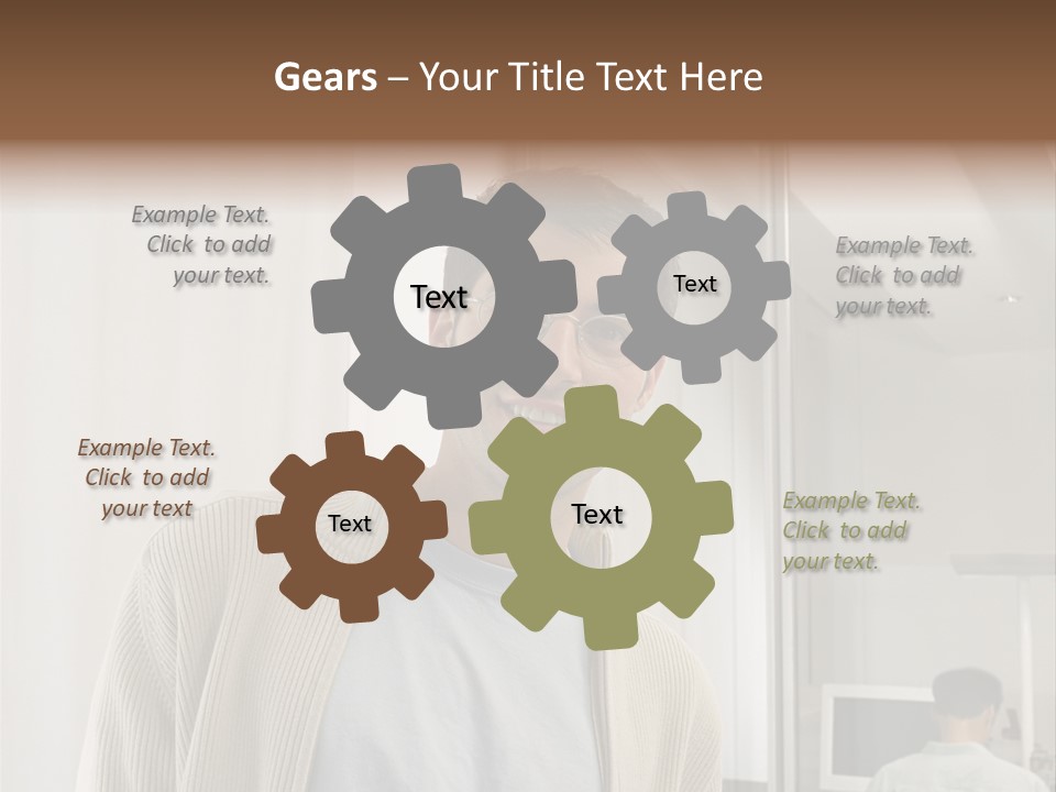 Young Royaltyfreephoto Royaltyfree PowerPoint Template