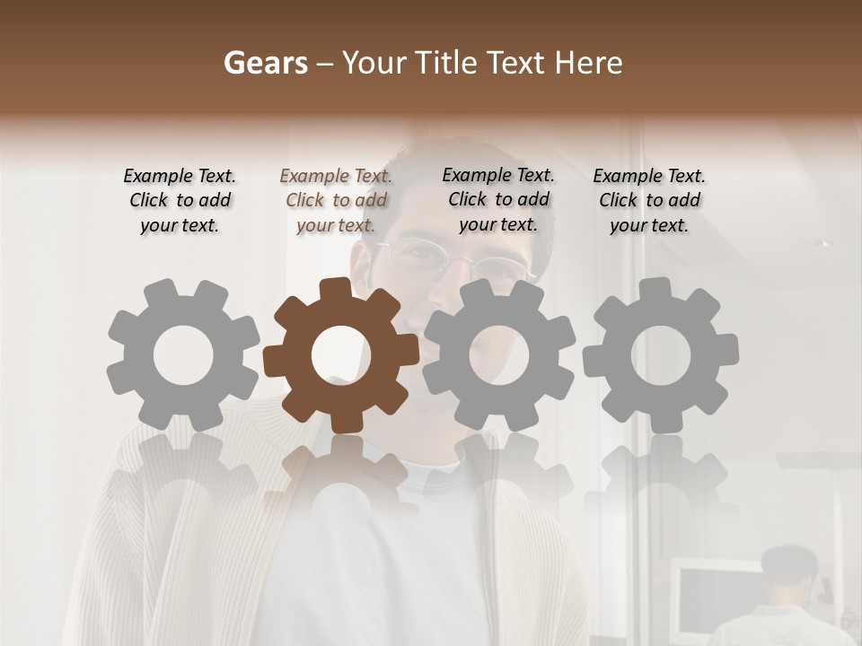 Young Royaltyfreephoto Royaltyfree PowerPoint Template