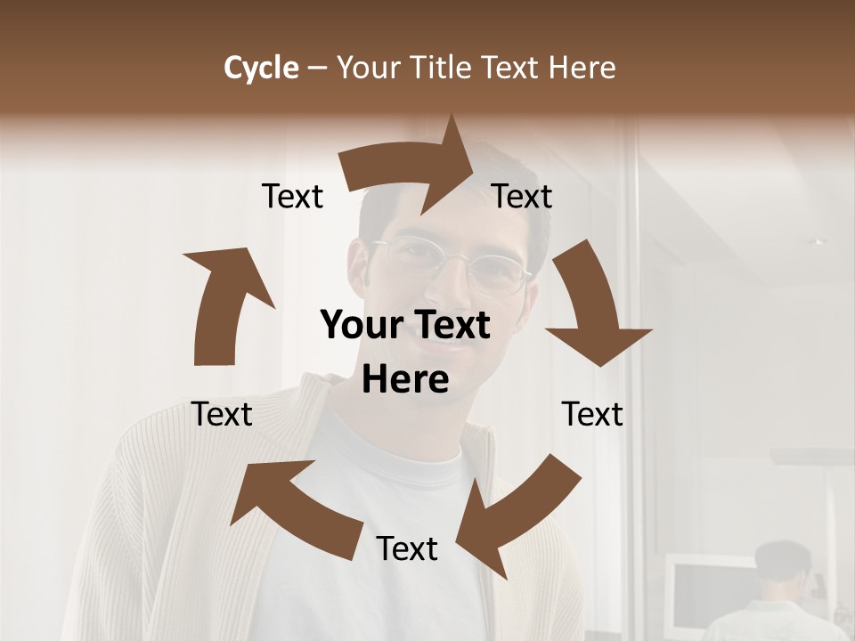 Young Royaltyfreephoto Royaltyfree PowerPoint Template