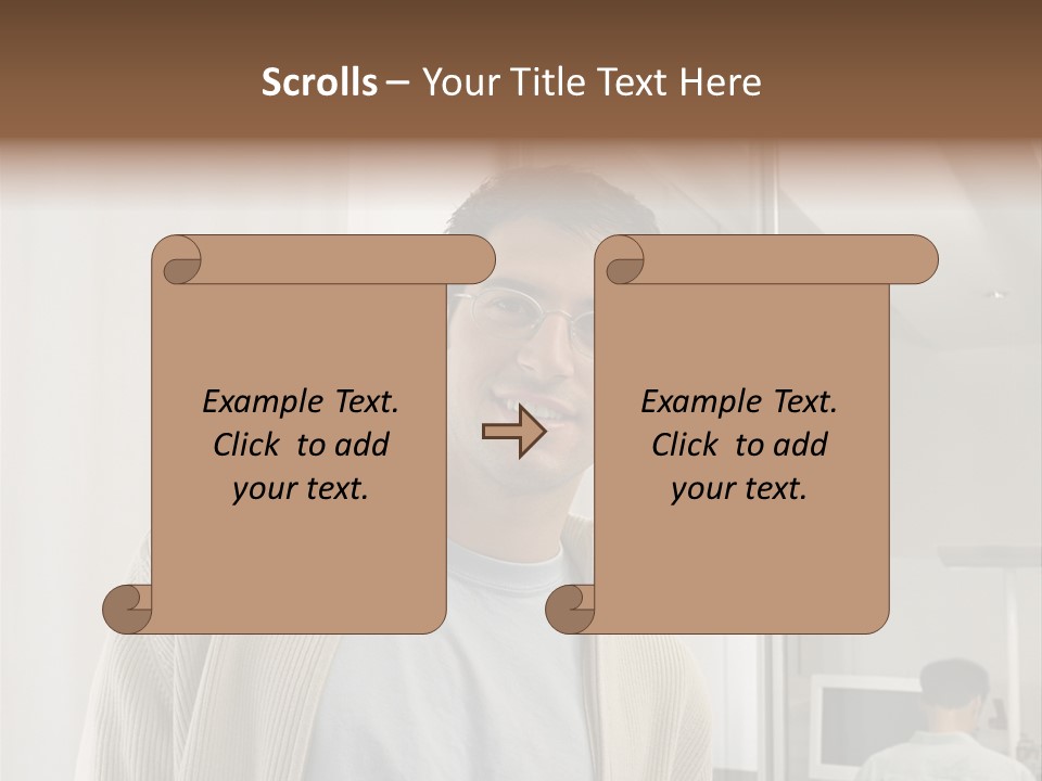 Young Royaltyfreephoto Royaltyfree PowerPoint Template