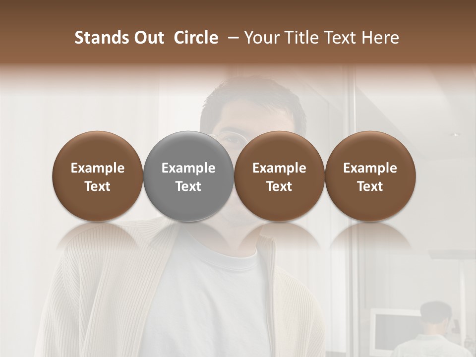 Young Royaltyfreephoto Royaltyfree PowerPoint Template