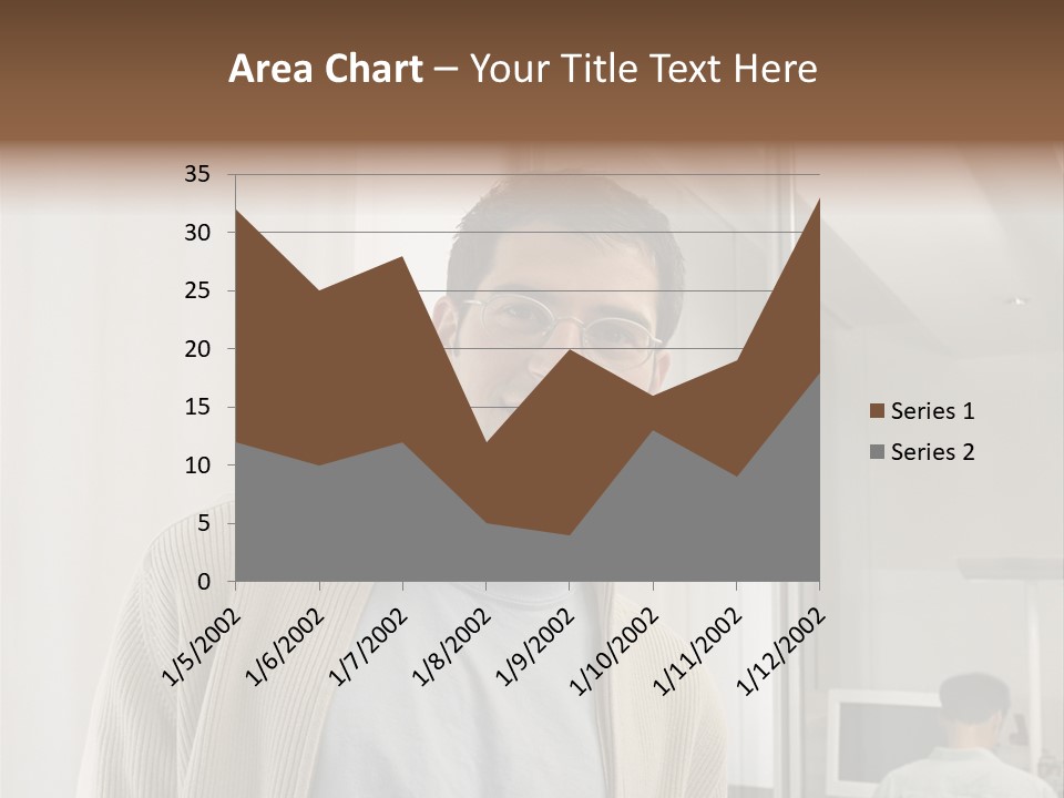 Young Royaltyfreephoto Royaltyfree PowerPoint Template