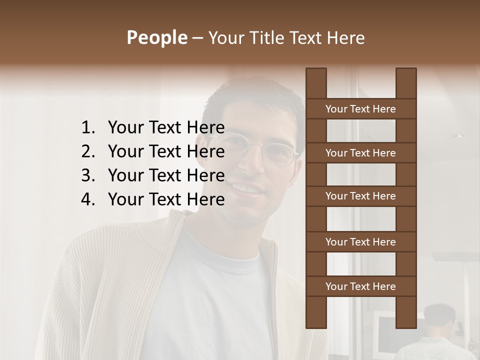Young Royaltyfreephoto Royaltyfree PowerPoint Template