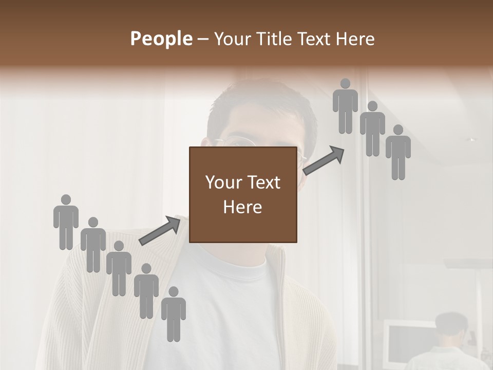 Young Royaltyfreephoto Royaltyfree PowerPoint Template