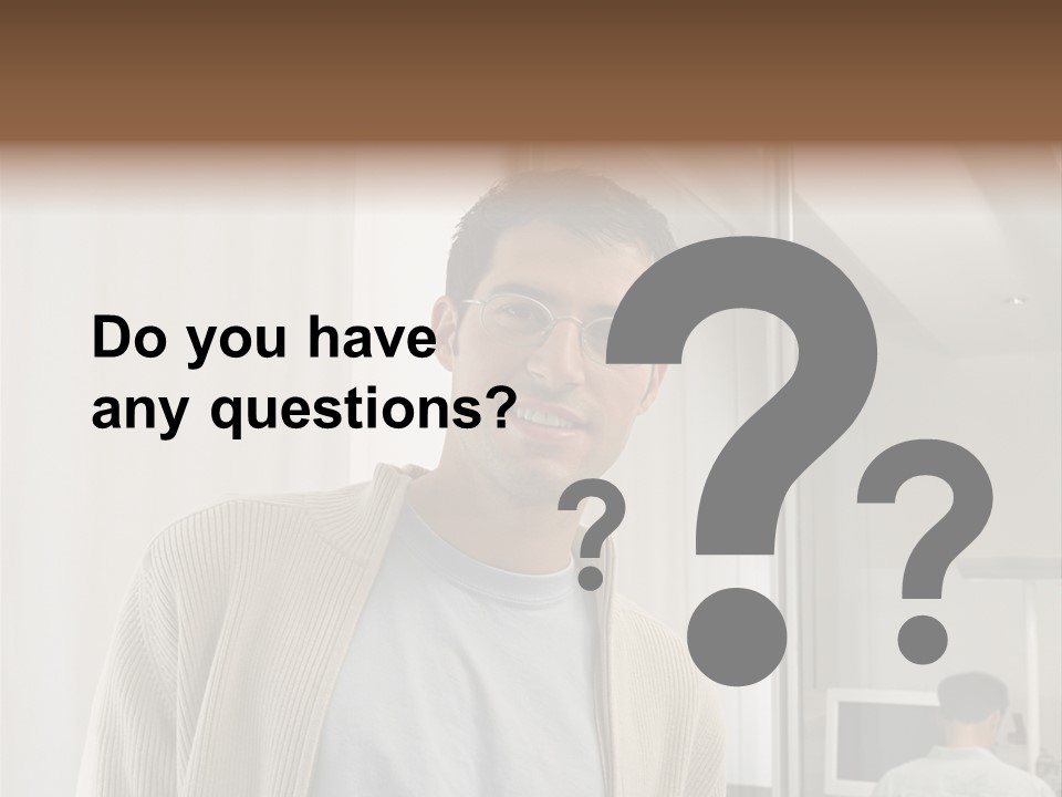 Young Royaltyfreephoto Royaltyfree PowerPoint Template