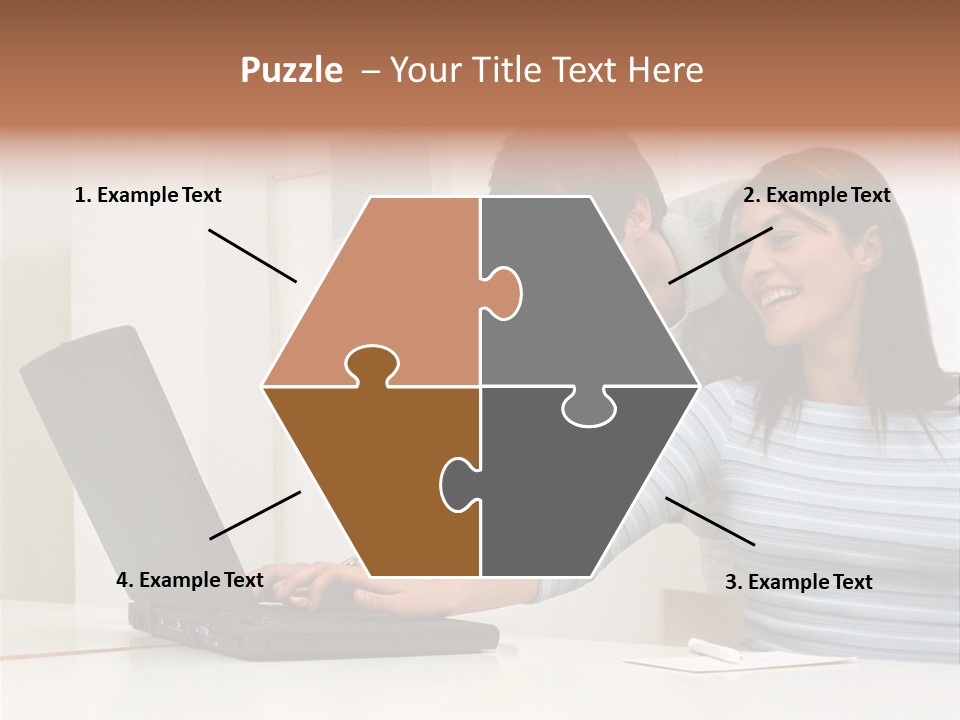 Graphic Typing Royaltyfree PowerPoint Template