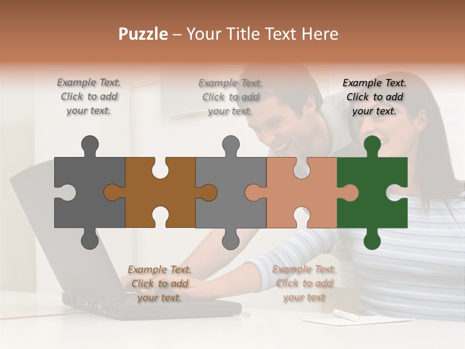 Graphic Typing Royaltyfree PowerPoint Template