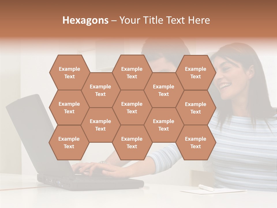 Graphic Typing Royaltyfree PowerPoint Template
