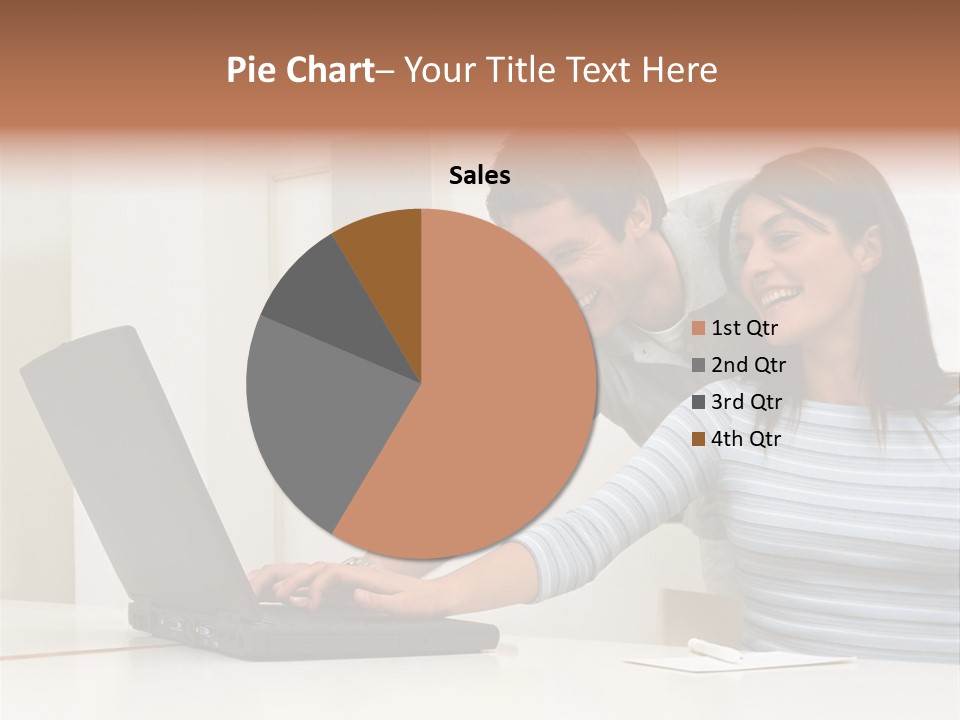 Graphic Typing Royaltyfree PowerPoint Template