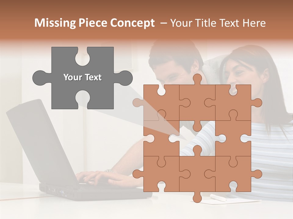 Graphic Typing Royaltyfree PowerPoint Template