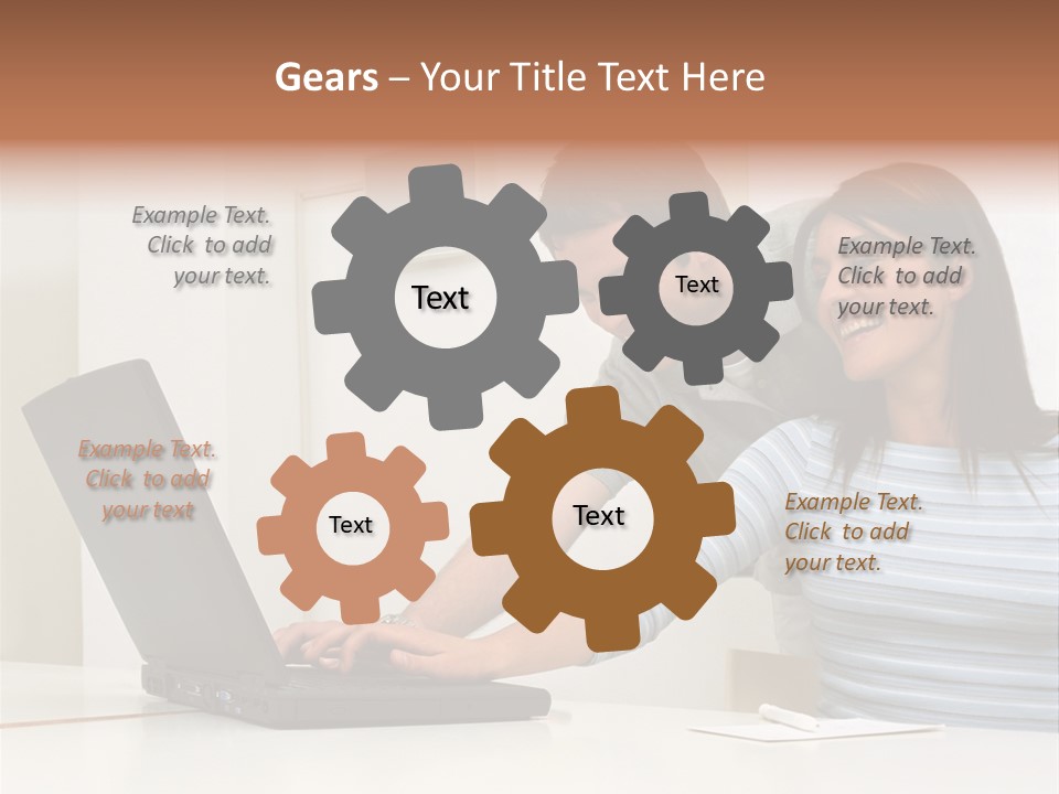 Graphic Typing Royaltyfree PowerPoint Template