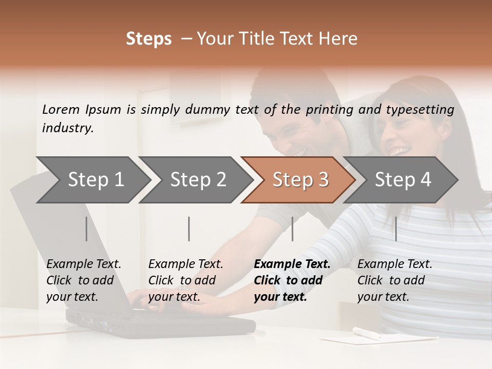 Graphic Typing Royaltyfree PowerPoint Template