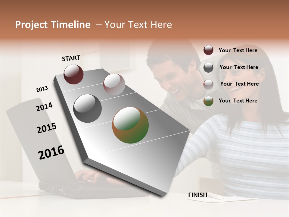 Graphic Typing Royaltyfree PowerPoint Template
