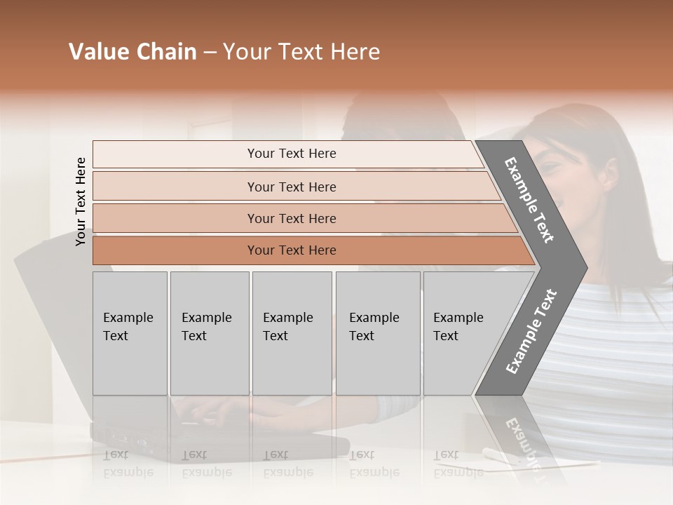 Graphic Typing Royaltyfree PowerPoint Template