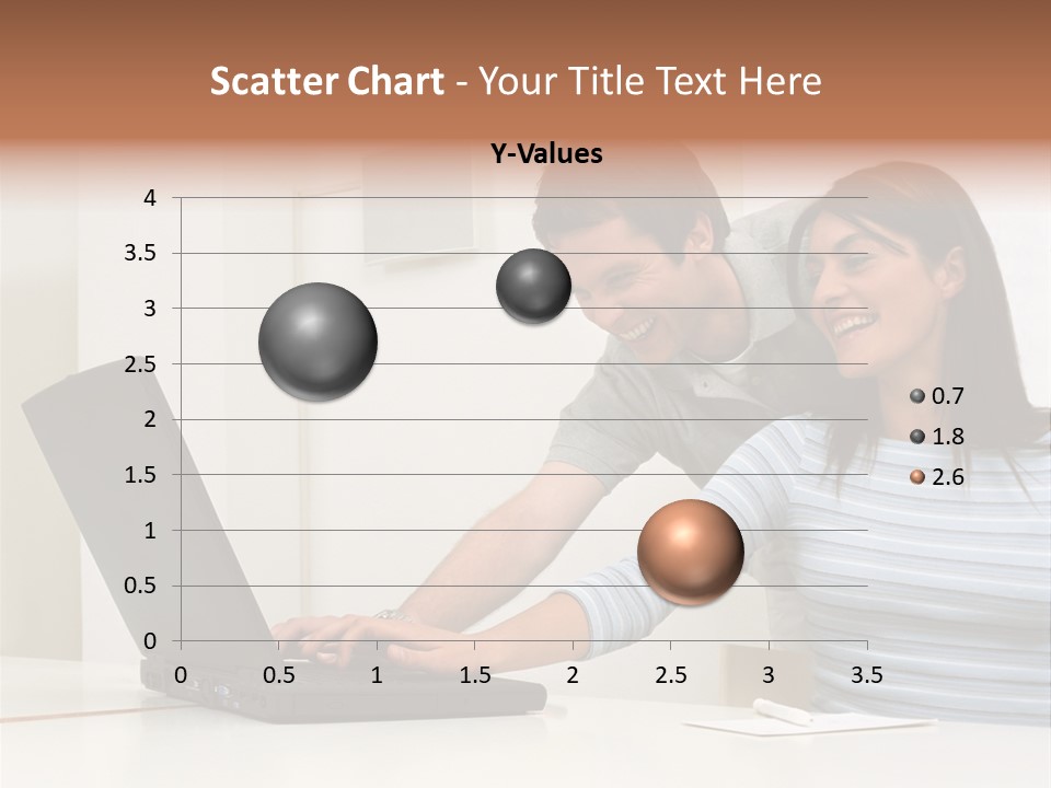 Graphic Typing Royaltyfree PowerPoint Template