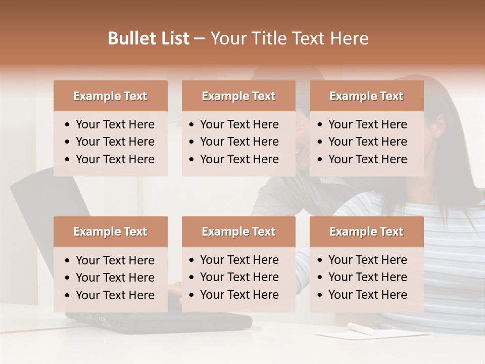 Graphic Typing Royaltyfree PowerPoint Template