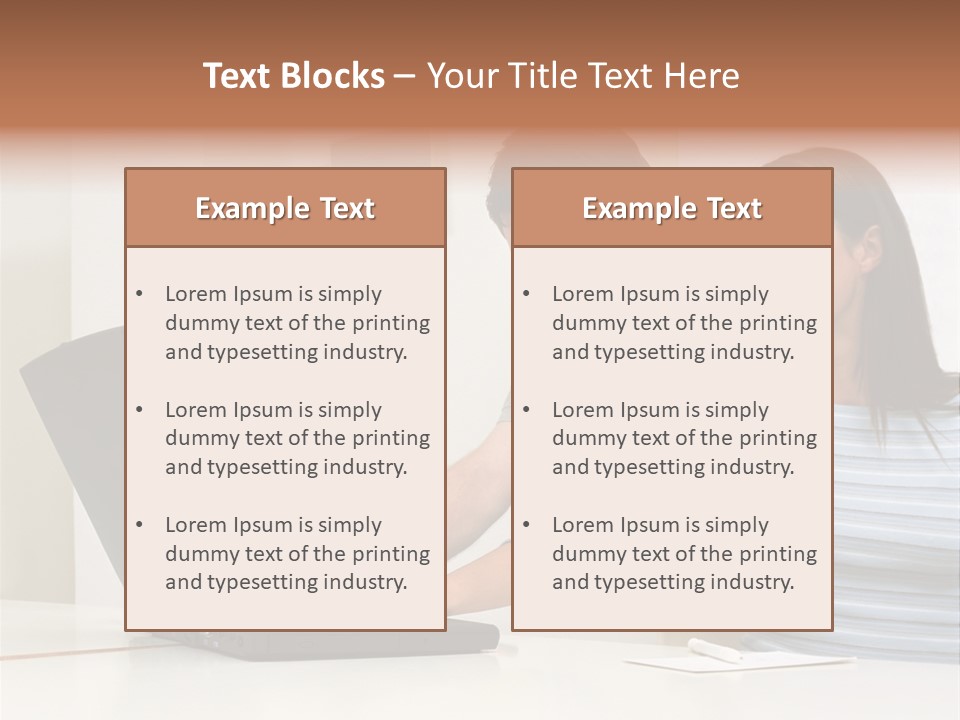 Graphic Typing Royaltyfree PowerPoint Template