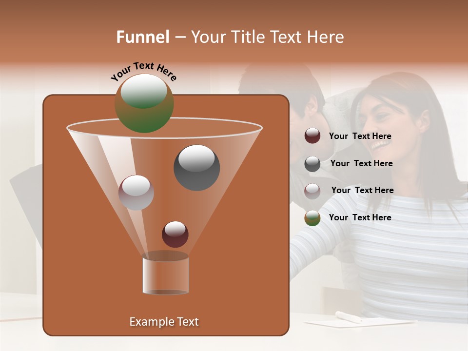 Graphic Typing Royaltyfree PowerPoint Template