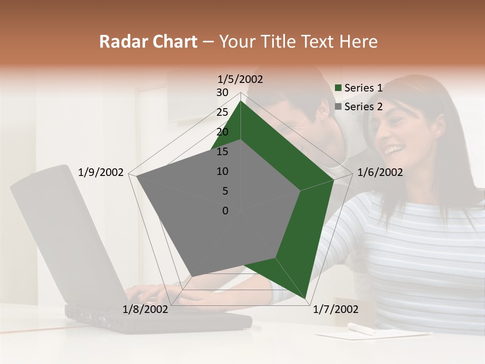 Graphic Typing Royaltyfree PowerPoint Template