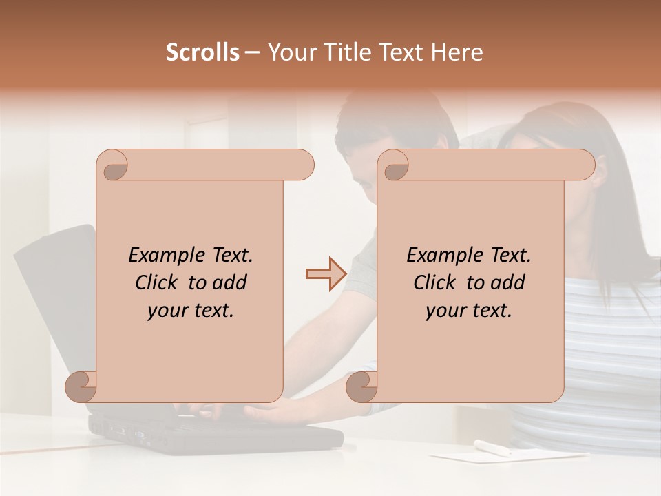 Graphic Typing Royaltyfree PowerPoint Template