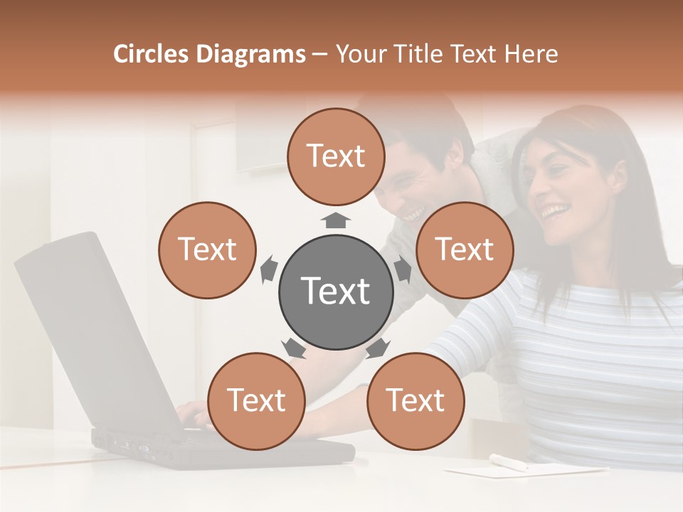 Graphic Typing Royaltyfree PowerPoint Template