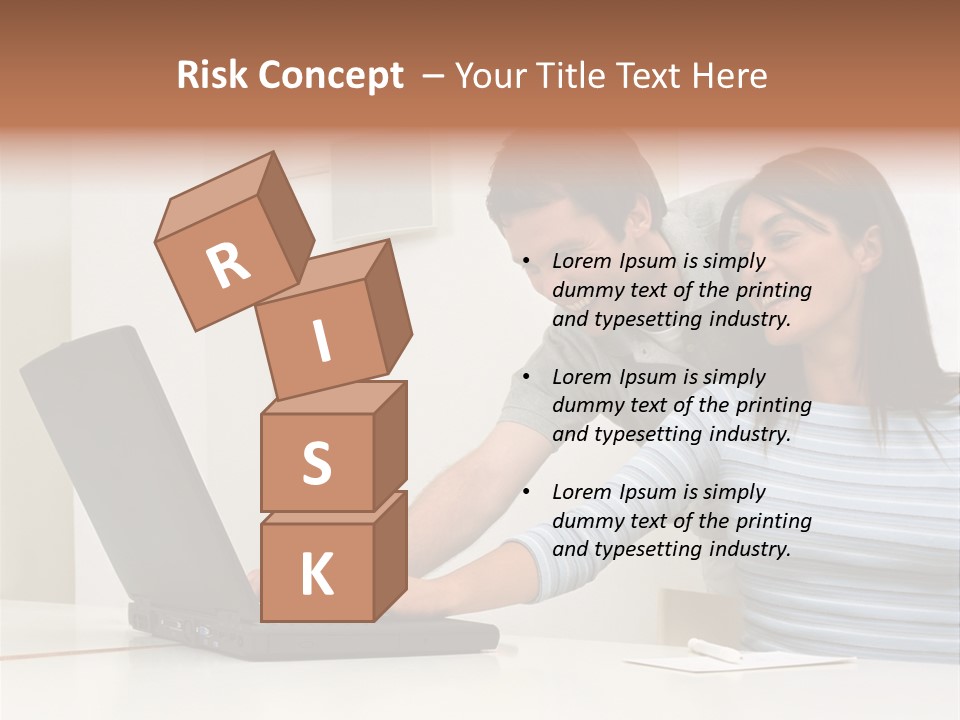Graphic Typing Royaltyfree PowerPoint Template