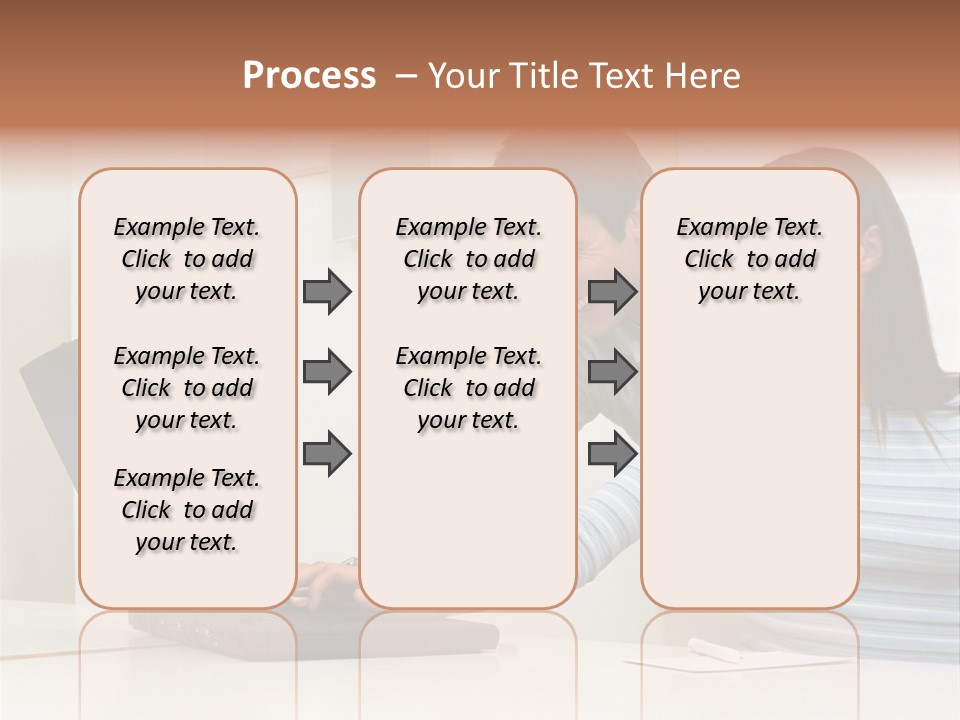 Graphic Typing Royaltyfree PowerPoint Template